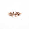 Eco-Friendly Zinc Alloy Hook Clasps LS-PALLOY-WH0031-03R-1