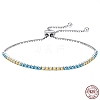 Anti-Tarnish Cubic Zirconia Tennis Bracelet BJEW-I314-002P-3