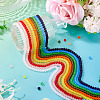 10 Strands 10 Colors Transparent Glass Beads Strands EGLA-TA0013-36-5