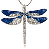 Alloy Enamel Dragonfly Big Pendants LS-ENAM-L034-03P-1