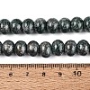 Opaque Baking Paint Glass Beads Strands GLAA-Q110-03A-14-4