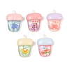 Printed Transparent Resin Imitation Drink Cabochons RE-CBA9CE8-04-1