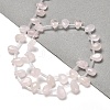 Natural Rose Quartz Beads Strands G-Q167-A05-02-2