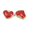 Brass Enamel Pendants KK-I358-002G-C01-2