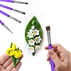 5Pcs Nylon Cake Brush Set AJEW-WH20064-84-3