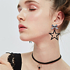 12Pcs Brass Stud Earring Findings KK-ME0002-61-5