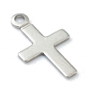 304 Stainless Steel Tiny Cross Charms STAS-H149-02P-1