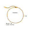 Stainless Steel Cable Chain Bracelets for Women RN9449-5-1