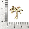 Brass Micro Pave Cubic Zirconia Pendants LS-KK-G534-01A-G-3