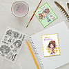 Custom Summer Theme PVC Plastic Clear Stamps DIY-WH0631-0779-2