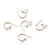 304 Stainless Steel Half Hoop Earrings STAS-Z028-B02-G-2