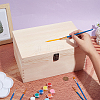 Wood Storage Boxes WOOD-WH0062-50A-4