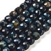 Natural Tiger Eye Dyed Beads Strands G-H028-A01-03-1