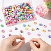 400Pcs 8 Styles Handmade Polymer Clay Beads CLAY-YW0002-53-5