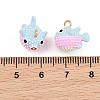 Alloy Enamel Pendants AL-CBA8C77-03G-02-2
