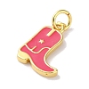 Rack Plated Brass Enamel Charms KK-Z039-01-3