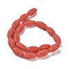 Synthetic Coral Carved Beads CORA-D034-02A-2