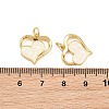 Brass & Synthetic Opal Pendants RE-CBA56CE-09G-02-3