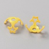 Hollow Acrylic Beads Caps LS-DIY-WH20002-29F-2