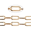 304 Stainless Steel Paperclip Chains CHS-L022-05G-1