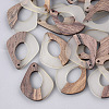 Resin & Wood Pendants X-RESI-S358-06A-1