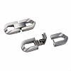 Non-Tarnish 304 Stainless Steel Fold Over Clasps STAS-N087-48A-01P-3