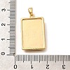 Tarot Card Brass Enamel Pendents KK-R212-02G-03-3