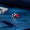 1Pc 925 Sterling Silver Adjustable Ring Components STER-BC0003-97A-P-4