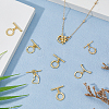16Pcs 8 Styles Rack Plating Eco-Friendly Brass Toggle Clasps KK-HS0001-41-6
