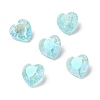 Crackle Moonlight Style Glass Rhinestone Cabochons RGLA-J015-B-IO-2