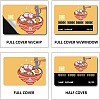 PVC Plastic Waterproof Card Stickers DIY-WH0432-263-4