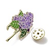 Flower Series Zinc Alloy Enamel Pin JEWB-D069-03D-3