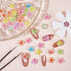 100Pcs Resin Cabochons MRMJ-SP0001-15-3