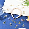 15 Sets Brass Toggle Clasps KK-BBC0021-12-5