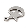 201 Stainless Steel Pendants STAS-P312-18P-3