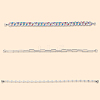 1 Set 3 Styles Iron Hat Chain with Lobster Claw Clasp HJEW-CN0001-31A-7