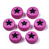 Opaque Acrylic Beads MACR-N008-32B-2