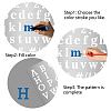 Stainless Steel Cutting Dies Stencils DIY-WH0289-010-4