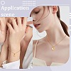 2Pcs 2 Colors Heart Stainless Steel Urn Ashes Pendants STAS-CN0001-73-5