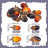 70Pcs 4 Styles Acorn Foam Artificial Fruit Model DJEW-DR0001-12-2
