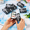 Polka Dot Print Cardboard Jewelry Gift Boxes with Bowknot X1-CON-TAC0001-10E-6
