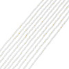 10 Strands Imitate Austrian Crystal Bicone Glass Beads Strands GLAA-HY0001-37A-1