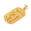 316L Surgical Stainless Steel Big Pendants STAS-B059-01G-11-2