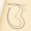 Iron Double Layer Curb Chain Hollow Star Char Pants Chains for Men Women WGF9380-01-4