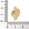 Fruit Theme Alloy Enamel Connector Charms AL-CBA95F4-01KCG-04-3