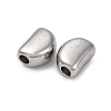 304 Stainless Steel Beads STAS-C128-02A-P-2