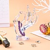 Plastic Ring Display Hand Model LS-DIY-I047-04A-4