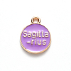 Alloy Enamel Pendants LS-X-ENAM-S124-01B-01F-3