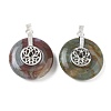 Natural Indian Agate Pendants GG-CBAF4FB-02S-B07-1