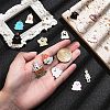 15Pcs 15 Styles Halloween Alloy Enamel Pendants FIND-YW0006-06-4
